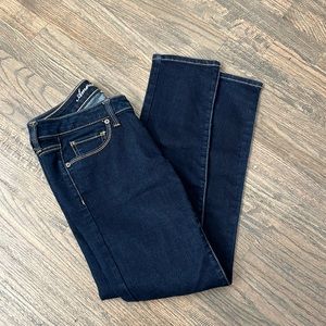 [American Eagle] Dark low rise skinny jean
